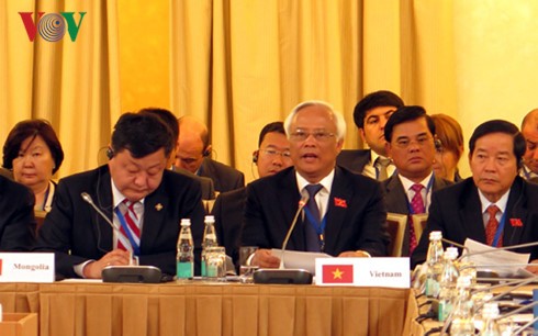Вьетнам участвует в первом совещании спикеров парламентов Евразии - ảnh 1
